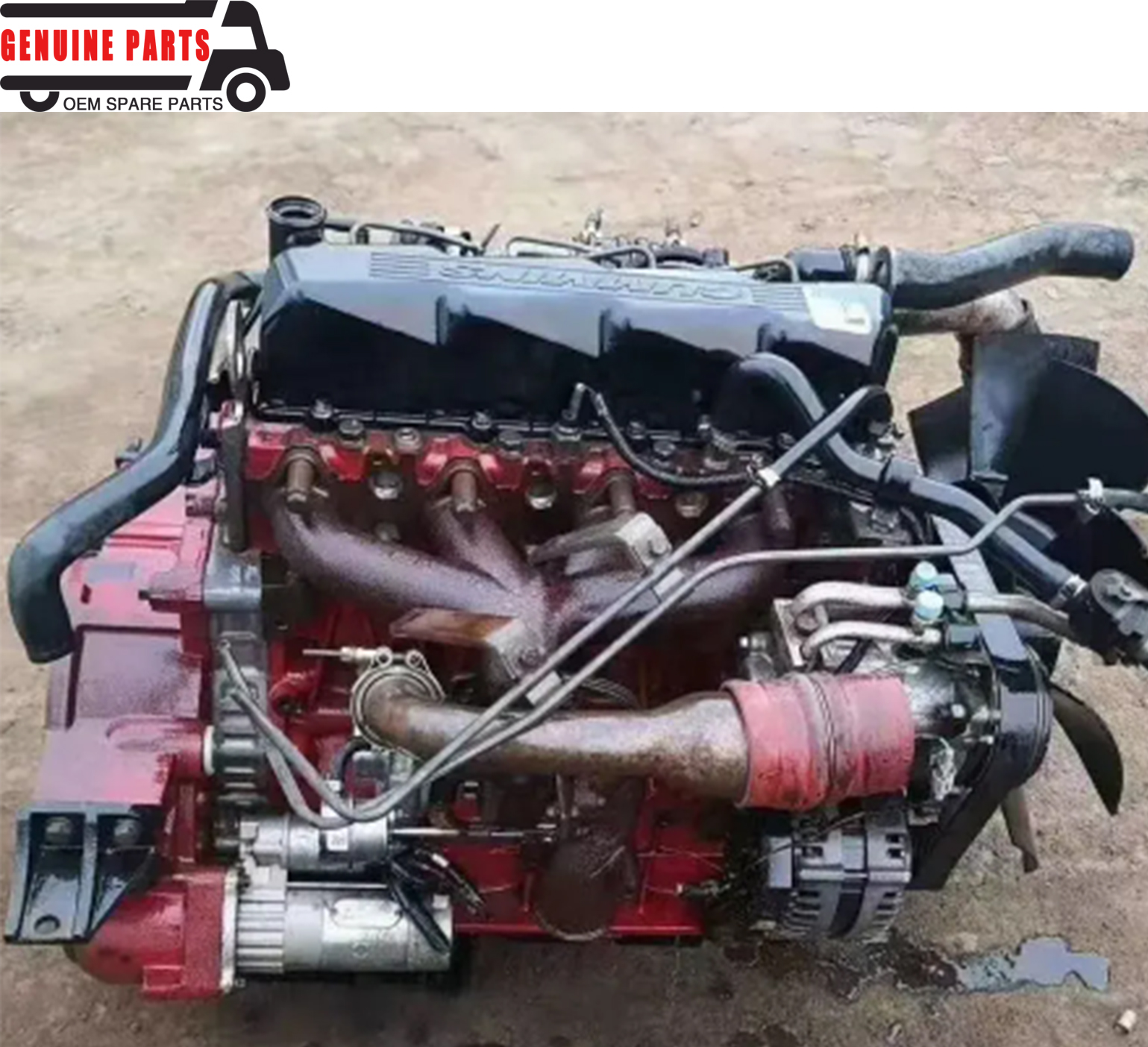 Used 4 Cylinder Euro 3 Engine For Cummins ISF 3.8 Used Truck Engine For sale