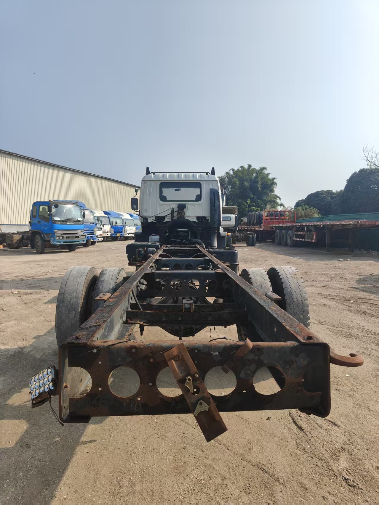 For ISUZU FTR Tractor Truck 2010 Manual Transmission Good Condition Used Tractor