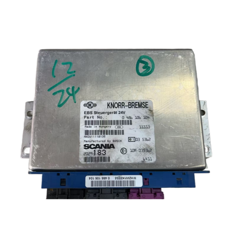 0486106104 Used KNORR-BREMSE Electronic Braking System 24V for SCANIA