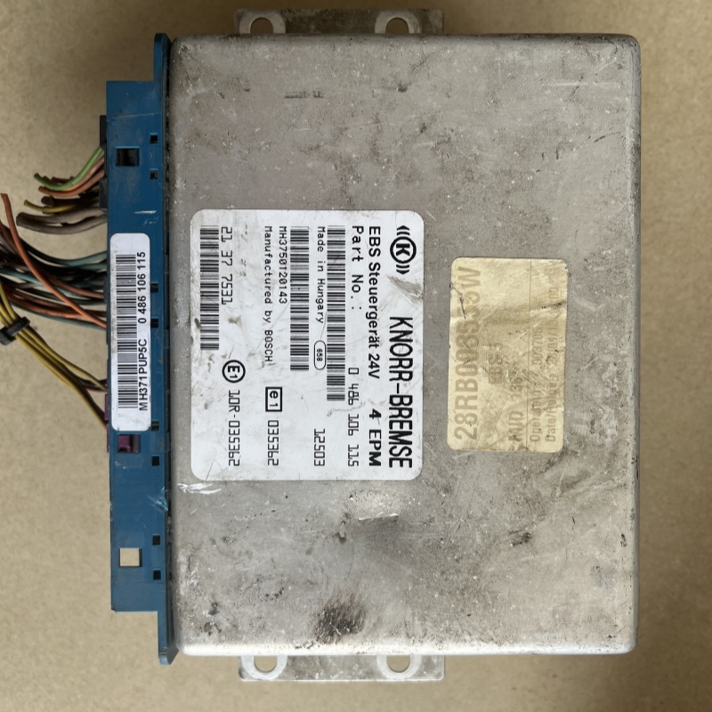 0486106115 Second Hand 24V KNORR-BREMSE Electronic Braking System EBS