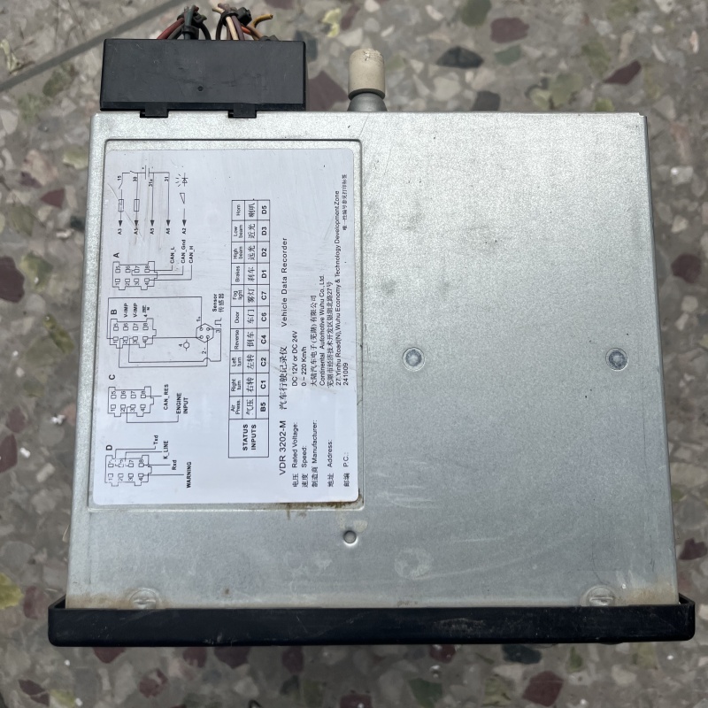 High Performance Benz VDO VDR 3202-M for VOLVO Tractor Truck Used Driving Recorder