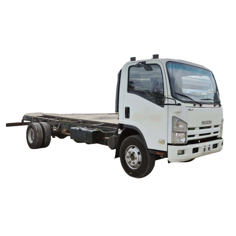 Used Good Condition ISUZU Cargo Truck White 4x2 700P Original Diesel Light Truck