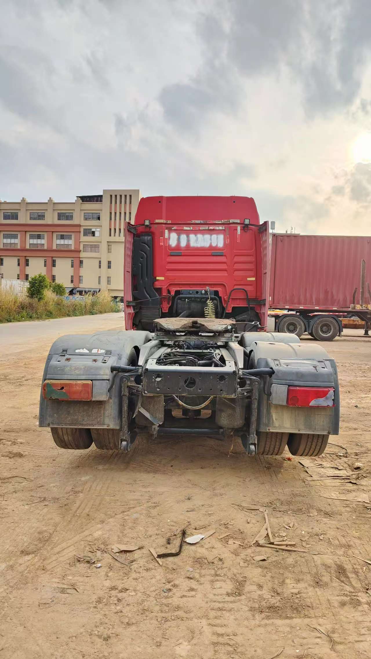 No.31 Used MAN TGX 28.480 2015 Red 6x2  Used tractor Second Hand  Heavy Cargo Tow Truck