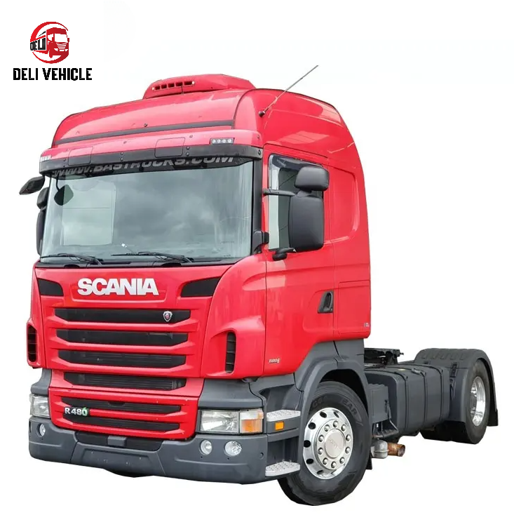 Second Hand 6x2 truck for SCANIA R480 Used Trailer Truck