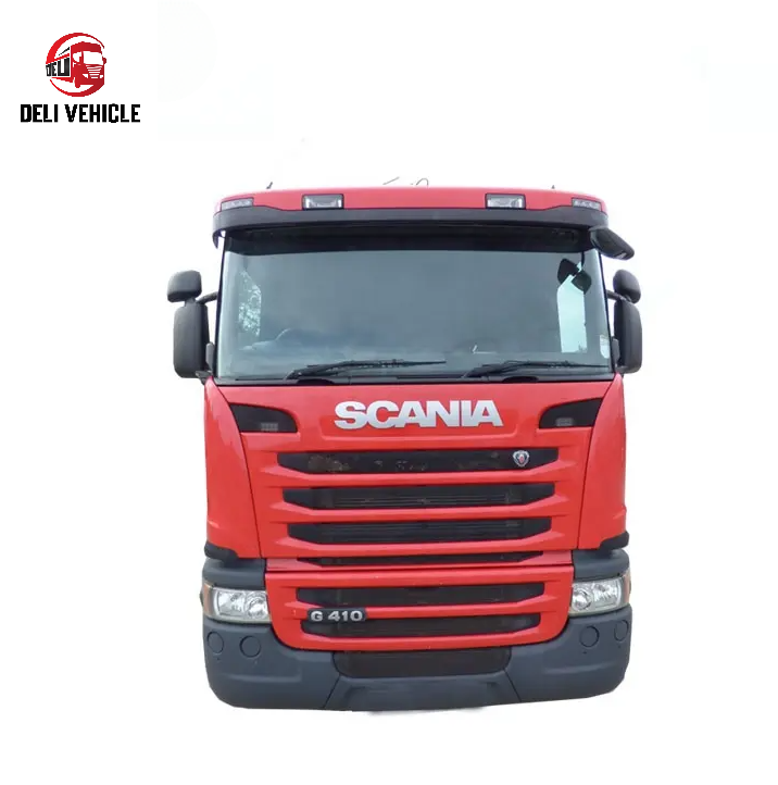 Second Hand 6x2 Truck for SCANIA G410 Used Trailer Truck Used Dump Truck