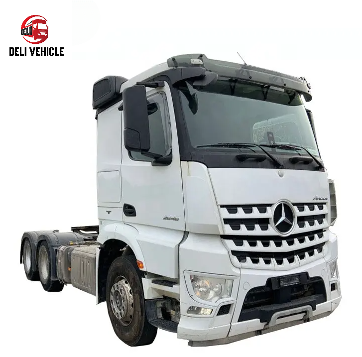 Good Condition used tractor truck for Merceds 2648 6x4 used trailer truck
