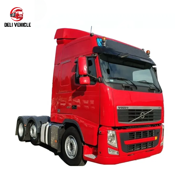 Second Hand used trailer truck for VOLVO FH460 6x2 used tractor truck
