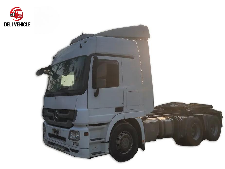 Second Hand used trailer truck for Benz 2646 6x2 used tractor truck