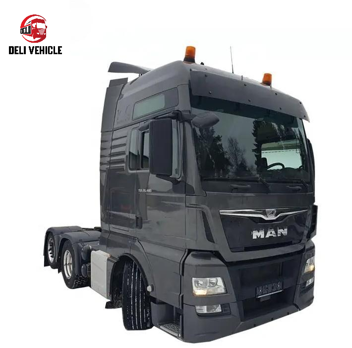 Second Hand used trailer truck for MAN TGX 28.480 6x2 used tractor truck