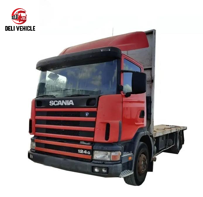 Second hand 6x2 360HP Truck for SCANIA P124 Used Trailer Truck