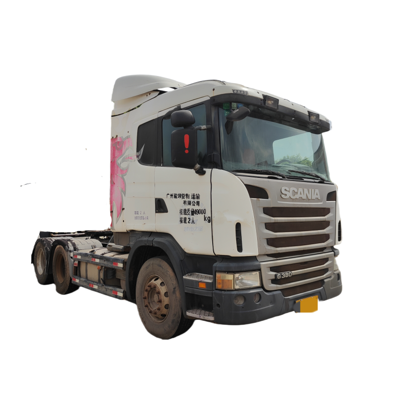 Second hand SCANIA G380 Manual Tractor Truck White 2010 6x2 High Quality Tow Tractor