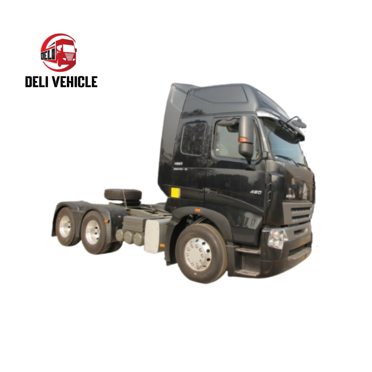 Low Price Tractor Trucks Used Sinotruk Howo A7 6X4 Trailer Truck Head for Sale