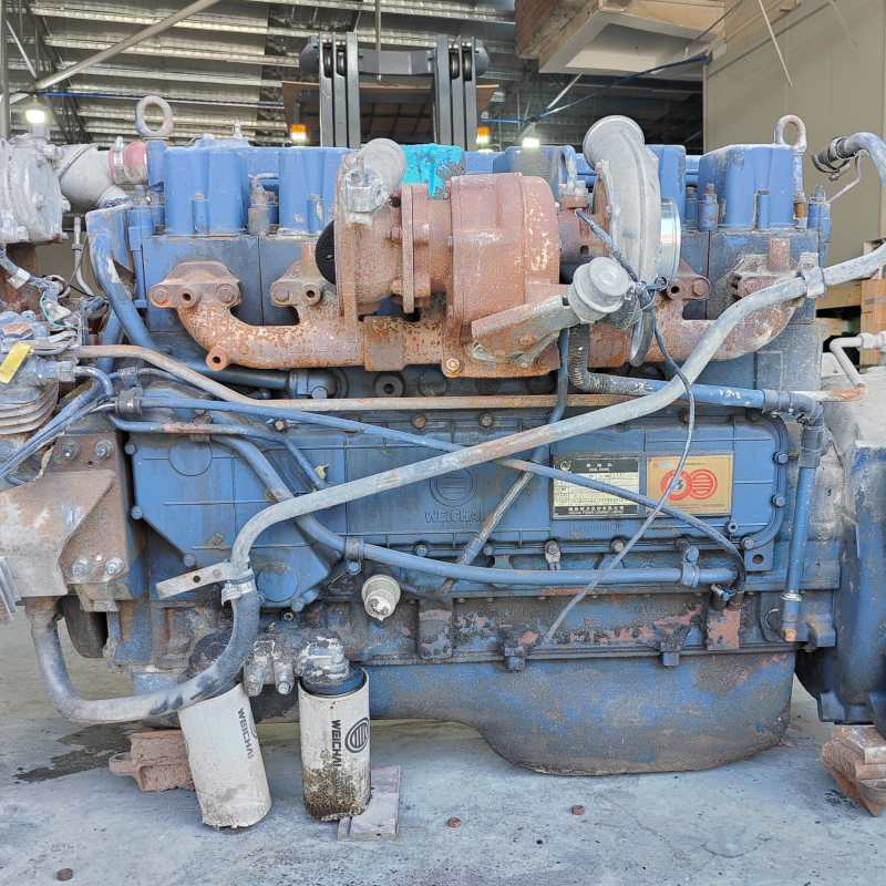 Original factory Engine WP12.375 Diesel WEICHAI 294KW Six-cylinder Second hand Best Price