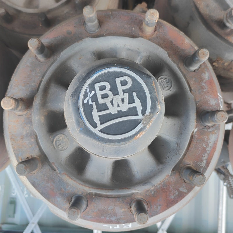 Second hand BPW FUWA 13~16 Tons Axle Best Price High Quality Trailer Axle