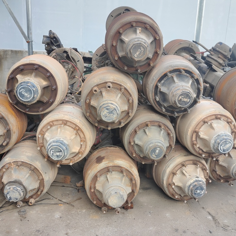 Second hand BPW FUWA 13~16 Tons Axle Best Price High Quality Trailer Axle