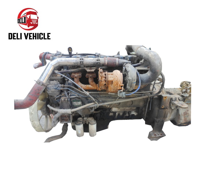 Original factory Engine WD12.375 Diesel WEICHAI 247KW Six-cylinder Second hand Used High Quality