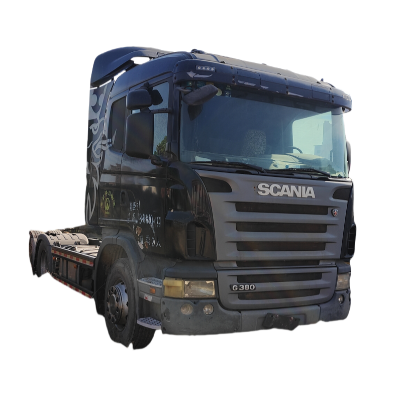 Used Black SCANIA G380 6x2 Manual Tow Tractor Best Price Tractor Truck for Sale