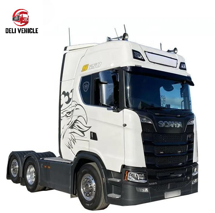 Used 6x2 Truck for SCANIA 650S V8 Used Trailer Truck Used Truck For Scania Truck