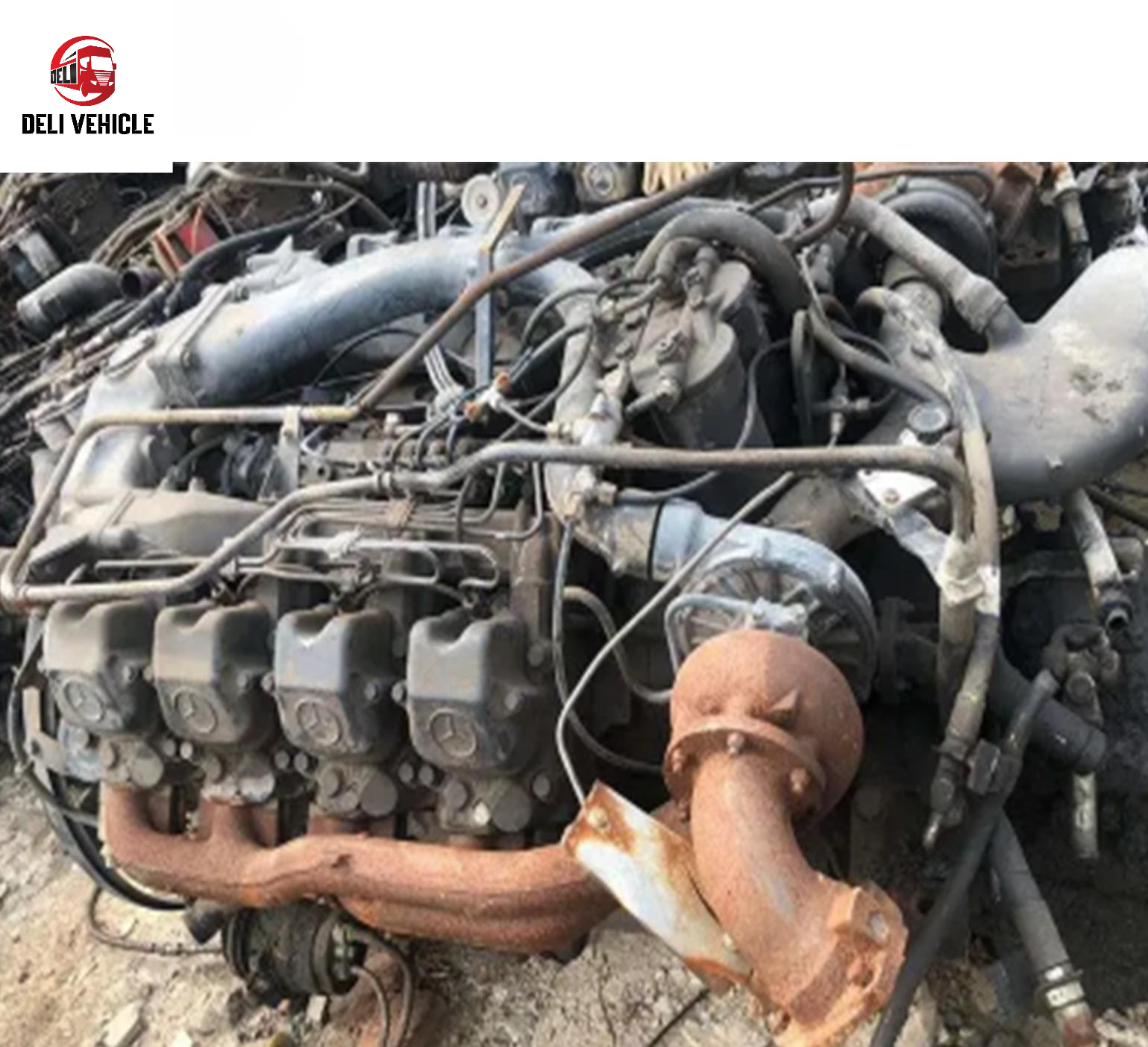 used diesel engine for Mercedes truck 442 used truck engine for auto parts