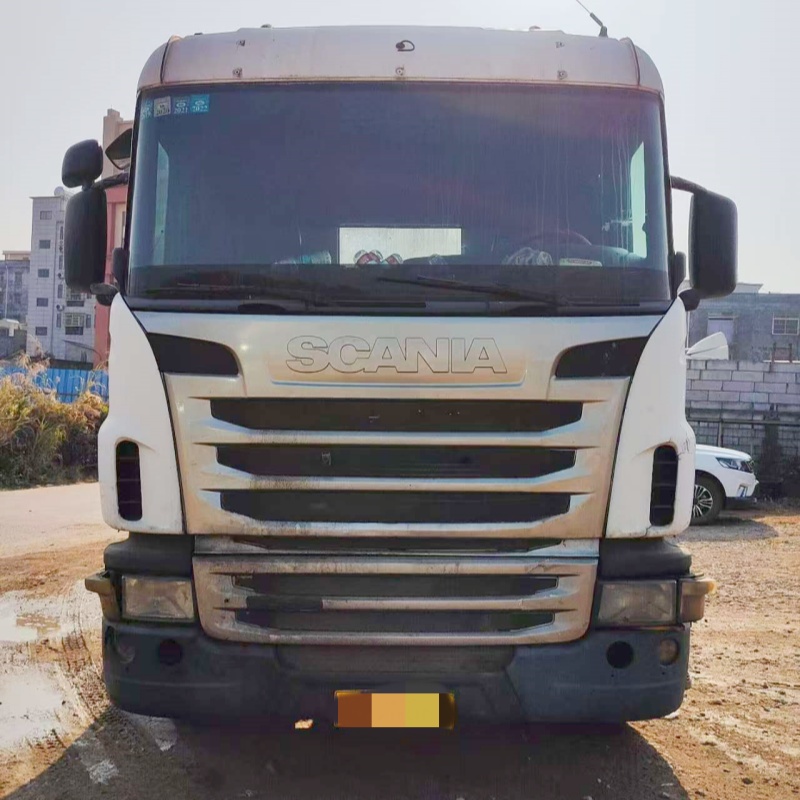 No.17 High performance SCANIA G420 6x2 White Second Hand Heavy Cargo Tow Truck