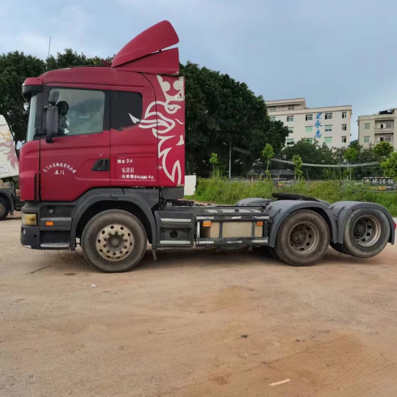 High Quality SCANIA G440 6x2 Red Automatic transmission 2013 Heavy Cargo Tow Truck
