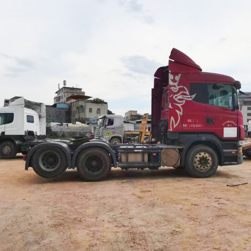 High Quality SCANIA G440 6x2 Red Automatic transmission 2013 Heavy Cargo Tow Truck
