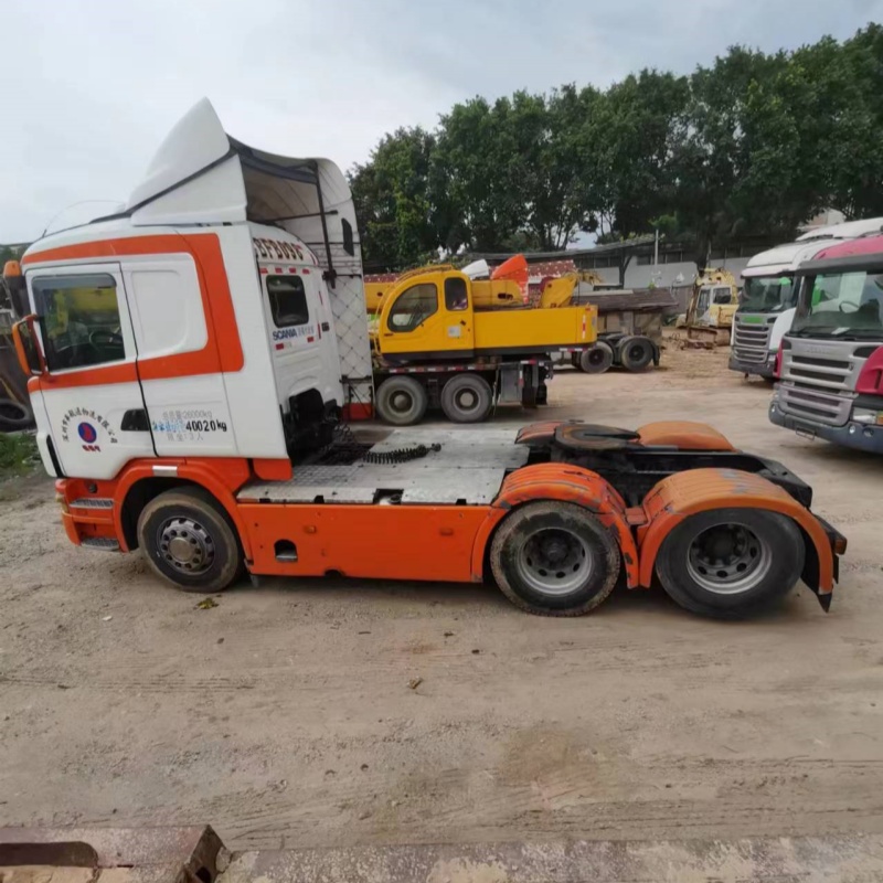 Used 6x2 Tractor Truck For Scania Truck G380 In Good condition