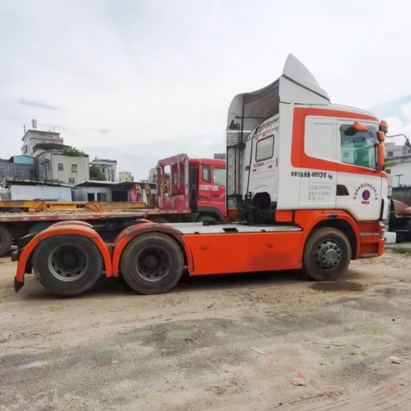 Used 6x2 Tractor Truck For Scania Truck G380 In Good condition