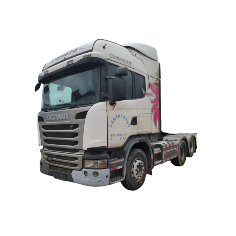 High Quality SCANIA G440 White Diesel Tractor Truck Used 6x2 Tow Tractor