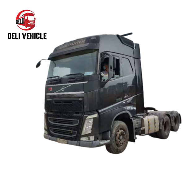 Used High Condition 6X2 Tractor Truck For VOLVO FH460 Trailer Truck Head For Sale