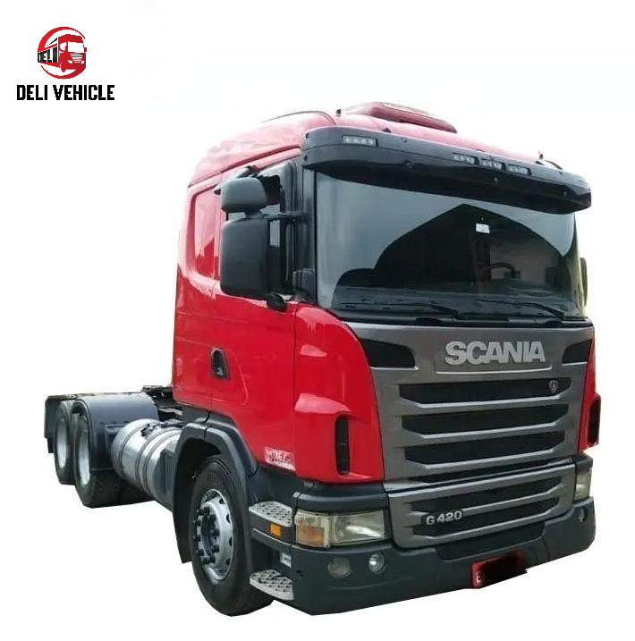 Used 6x2 truck for SCANIA G420 Used Trailer Truck For sale For Auto Parts