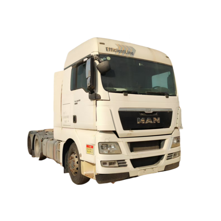 High performance MAN TGX 28.480 2016 6x2 White Used Automatic Tractor Truck