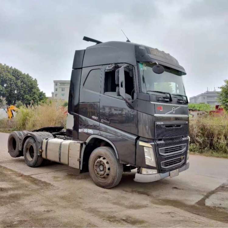 Second hand Lot Price VOLVO FH460 6x2 2014 White Automatic Transmission Used tractor Truck