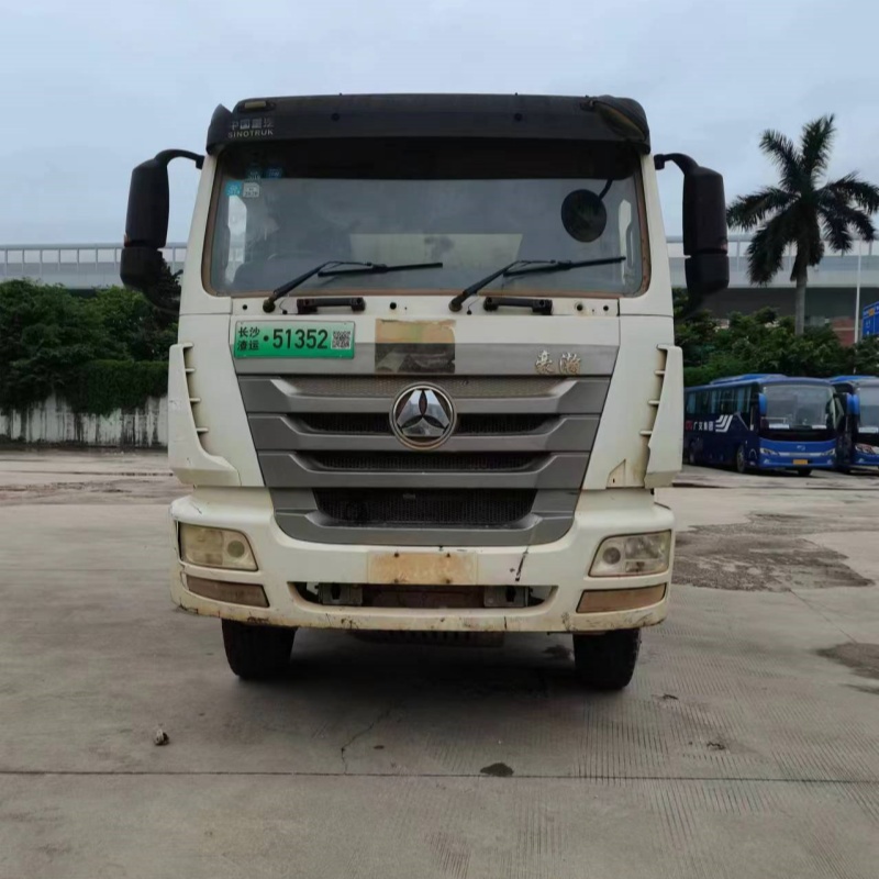 Good Condition HOHAN 2017 White 6x4 Dump Truck Heavy Cargo Tow Truck