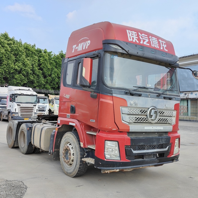 Good Condition Original SHACMAN X3000 Troctor Truck 2020 Red 6x4 Heavy Cargo Tow Truck