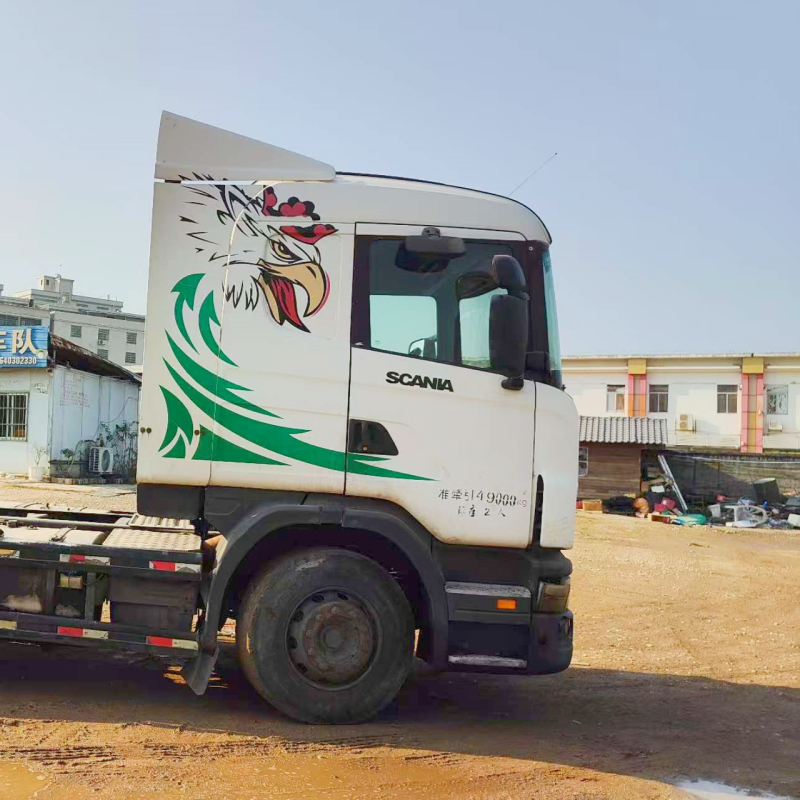 No.17 High performance SCANIA G420 6x2 White Second Hand Heavy Cargo Tow Truck