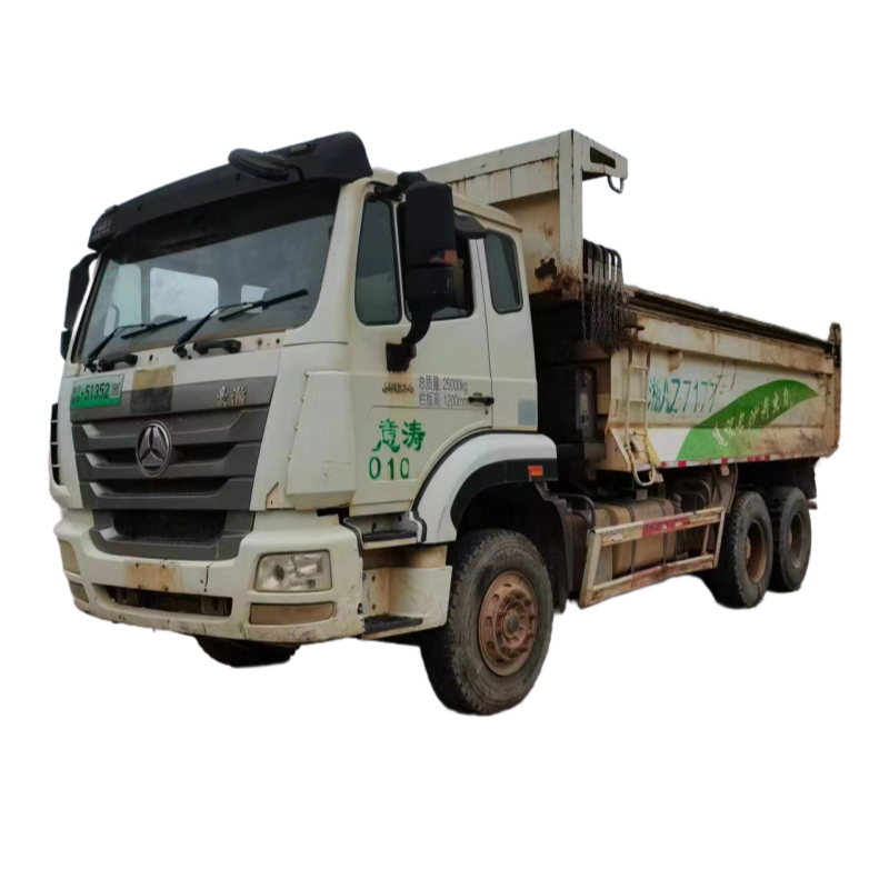 Good Condition HOHAN 2017 White 6x4 Dump Truck Heavy Cargo Tow Truck