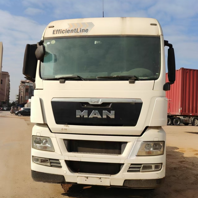 High performance MAN TGX 28.480 2016 6x2 White Used Automatic Tractor Truck